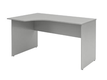 Офисная мебель Simple Стол эргономичный SET160-1(L) Серый 1600х900х760
