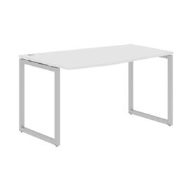 Офисная мебель Xten-Q Стол эргономичный XQCT 149(L) Белый/Алюминий 1400x900x750