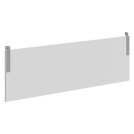 Офисная мебель Xten Gloss Фронтальная панель подвесная XGDST 127.1 Белый/Нержавейка полированная 1100x18x350