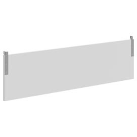 Офисная мебель Xten Gloss Фронтальная панель подвесная XGDST 147.1 Белый/Нержавейка полированная 1300x18x350