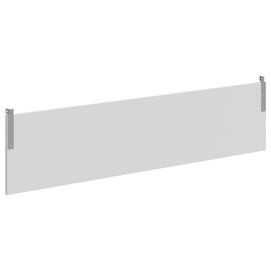 Офисная мебель Xten Gloss Фронтальная панель подвесная XGDST 167.1 Белый/Нержавейка полированная 1500x18x350