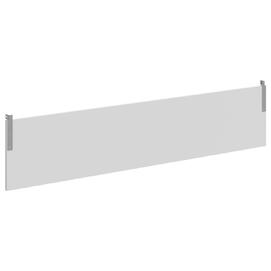 Офисная мебель Xten Gloss Фронтальная панель подвесная XGDST 187.1 Белый/Нержавейка полированная 1700x18x350
