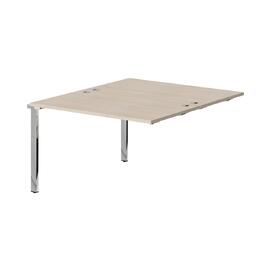 Офисная мебель Xten Gloss Стол промежуточный для Бенч XIGWST 1214.1 Бук Тиара/Нержавейка полированная 1200x1406x750