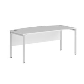 Офисная мебель Xten-M Стол руководителя XMET 189 Белый/Алюминий матовый 1800x900x750