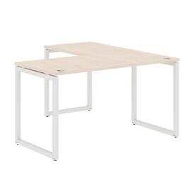 Офисная мебель Xten-Q Стол угловой XQCT 1415 Бук Тиара/Белый 1400x1500x750