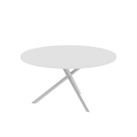 Офисная мебель Xten-S Конференц-стол XRST 150 Белый/Алюминий 1200x1200x750