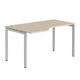 Офисная мебель Xten-S Стол эргономичный XSCET 149(L) Бук Тиара/Алюминий 1400x900x750