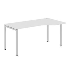 Офисная мебель Xten-S Стол эргономичный XSCET 169(R) Белый/Алюминий 1600x900x750