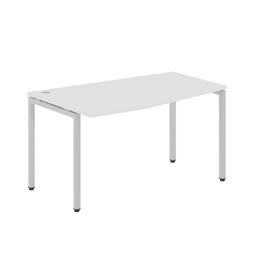 Офисная мебель Xten-S Стол угловой XSCT 149(L) Белый/Алюминий 1400x900x750