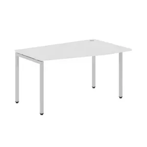 Офисная мебель Икстен С (Xten-S) Стол эргономичный XSCT 149(R) Белый/Антрацит 1400x900x750 (108877)