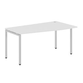 Офисная мебель Xten-S Стол эргономичный XSCT 169(R) Белый/Алюминий 1600x900x750