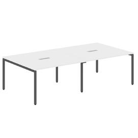 Офисная мебель Xten-S Конференц-стол XSCT 2714 Белый/Антрацит 2764x1406x750