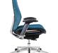 Офисное кресло College HLC-2588F/Dark blue Сетка синяя