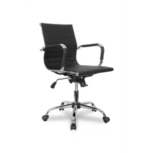 Офисное кресло College CLG-620 LXH-B Grey Экокожа серая