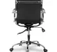 Офисное кресло College CLG-620 LXH-B Black Экокожа черная
