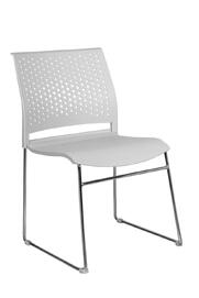 Конференц-кресло RCH D918 Пластик серый 570x490x570