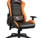 Геймерское кресло College BX-3827/Orange Экокожа черно-оранжевая