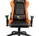 Геймерское кресло College BX-3827/Orange Экокожа черно-оранжевая