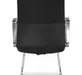 Конференц-кресло College HLC-2415L-3/Black Экокожа черная