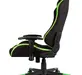 Геймерское кресло College BX-3760 Black/Green Ткань черно-зеленая/Ткань зеленая