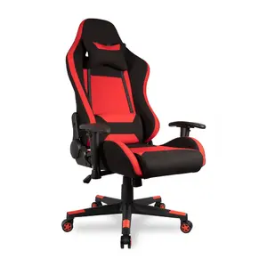 Геймерское кресло College BX-3760 Black/Green Ткань черно-зеленая/Ткань зеленая