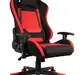 Геймерское кресло College BX-3760 Black/Red Ткань черная/Ткань красная