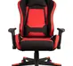 Геймерское кресло College BX-3760 Black/Red Ткань черная/Ткань красная