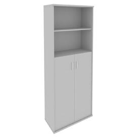 Офисная мебель RIVA Шкаф высокий широкий А.СТ-1.6 Серый 770х365х1980