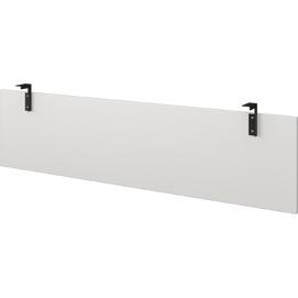 Офисная мебель Смарт Модести-панель СММ-12 Белый/Антрацит металл 1050x350x18