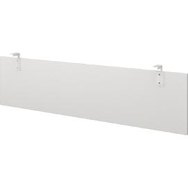 Офисная мебель Смарт Модести-панель СММ-12 Белый/Белый металл 1050x350x18