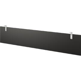 Офисная мебель Смарт Модести- панель СММ-18 Графит/Белый металл 1650x350x18