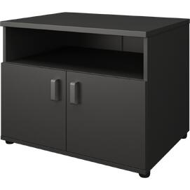 Офисная мебель Смарт Тумба для оргтехники СМТ-2ДН Графит 800x600x625