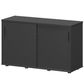 Офисная мебель Смарт Тумба-купе СМТ-12К Графит 1236x444x750