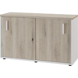 Офисная мебель Смарт Тумба-купе СМТ-15.7К Тип2 Кронберг/Белый 1496x444x750