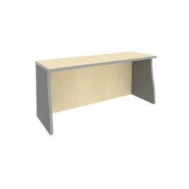 Офисная мебель RIVA Надставка на стол А.НС-1 Клён/ Металлик 900х300х400