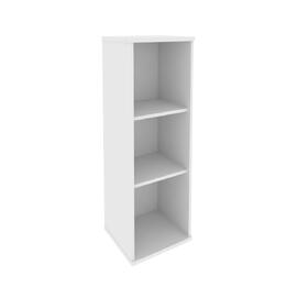 Офисная мебель RIVA Стеллаж средний узкий А.СУ-2 Белый 404х365х1215