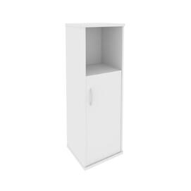 Офисная мебель RIVA Шкаф средний узкий правый А.СУ-2.1 (R) Белый 404х365х1215