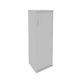 Офисная мебель RIVA Шкаф средний узкий правый А.СУ-2.3 (R) Серый 404х365х1215