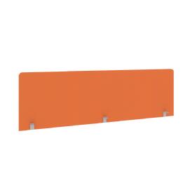 Офисная мебель RIVA Экран тканевый продольный А.ТЭКР-3.2 Оранжевый 1400х22х450