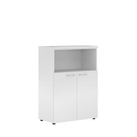 Офисная мебель Xten Шкаф колонка комбинированая правая с топом XHC 42.2(R) Белый 432x432x1955