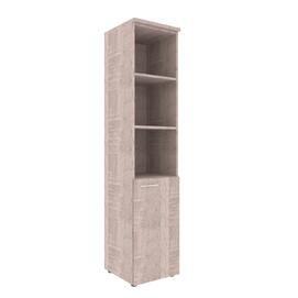 Офисная мебель Xten Шкаф колонка с глухой малой дверью правая XHC 42.5(R) Дуб Сонома 432x432x1955