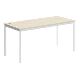 Офисная мебель Имаго-С Стол прямой СП-4S Клен/Белый 1600х720х755