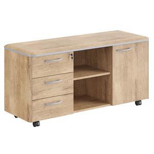 Кабинет руководителя Dioni Тумба сервисная DLC-3D.A Дуб Каньон 1350х450х660