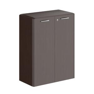 Кабинет руководителя Dioni Шкаф средний с замком в дверях и обвязкой DMC 85.1(Z) Венге Магия 892х450х1185
