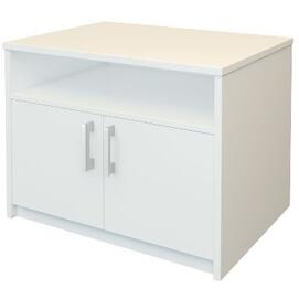 Офисная мебель Арго Тумба для оргтехники АТ-10 Белый 800х600х600