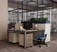Офисная мебель Нью Лайн (New Line) Дуб шамони темный/Бежевый