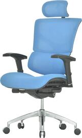 Эргономичное сетчатое кресло Sail Art SAS-MF01-BL Синяя сетка 710x660x530