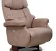Кресло-реклайнер RELAX LUX ELECTRO S16099RWB-HE02-029 Искусственный нубук Taupe 02/Орех-029
