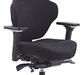 Эргономичное кресло Smart S-1706-2H-Fig-60999-BK Ткань черная Fighter 60999 Black 800x650x440