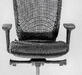Эргономичное кресло Falto Promax PMX11KALM-AL/BK-BK Ткань черная/Черная сетка 680x640x360